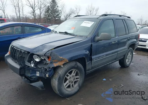 2004 Jeep Grand Cherokee Laredo z USA, uszkodzony, nr VIN 1J4GW48S74C107619